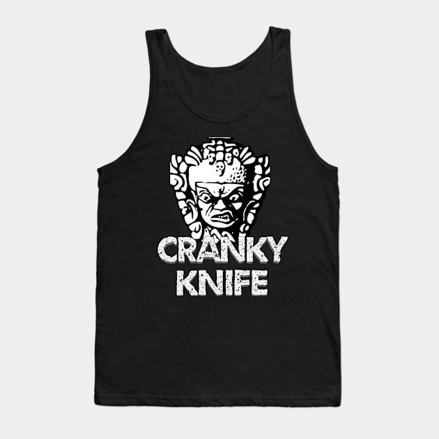 The Weekly Planet - Cranky knife Tank Top by dbshirts